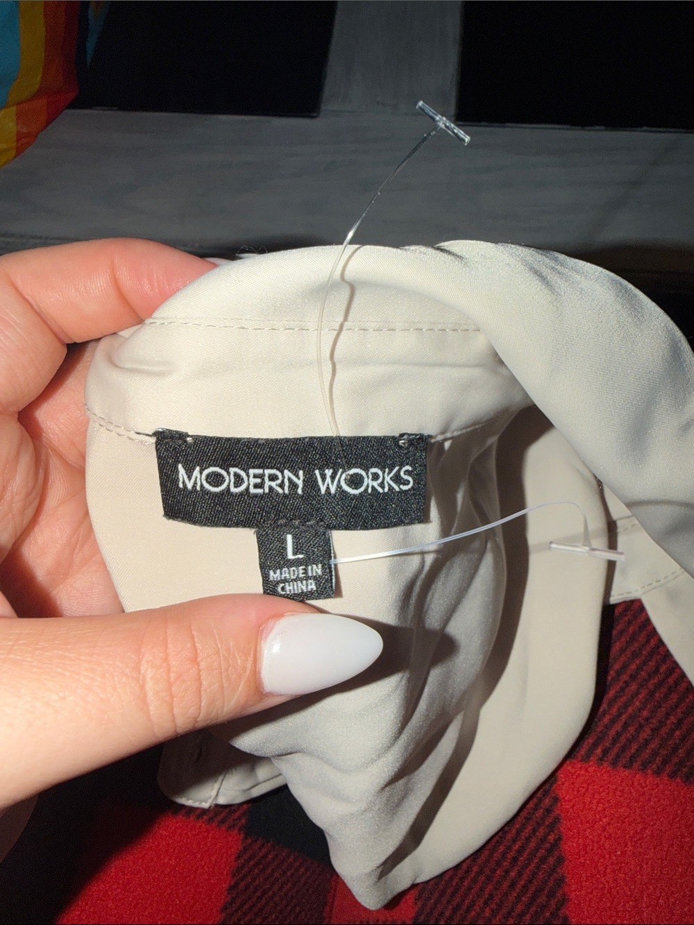 Modern Works Cream Blouse - Cream